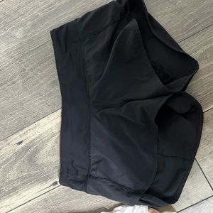 Black lululemon lulu shorts “speed up shorts”